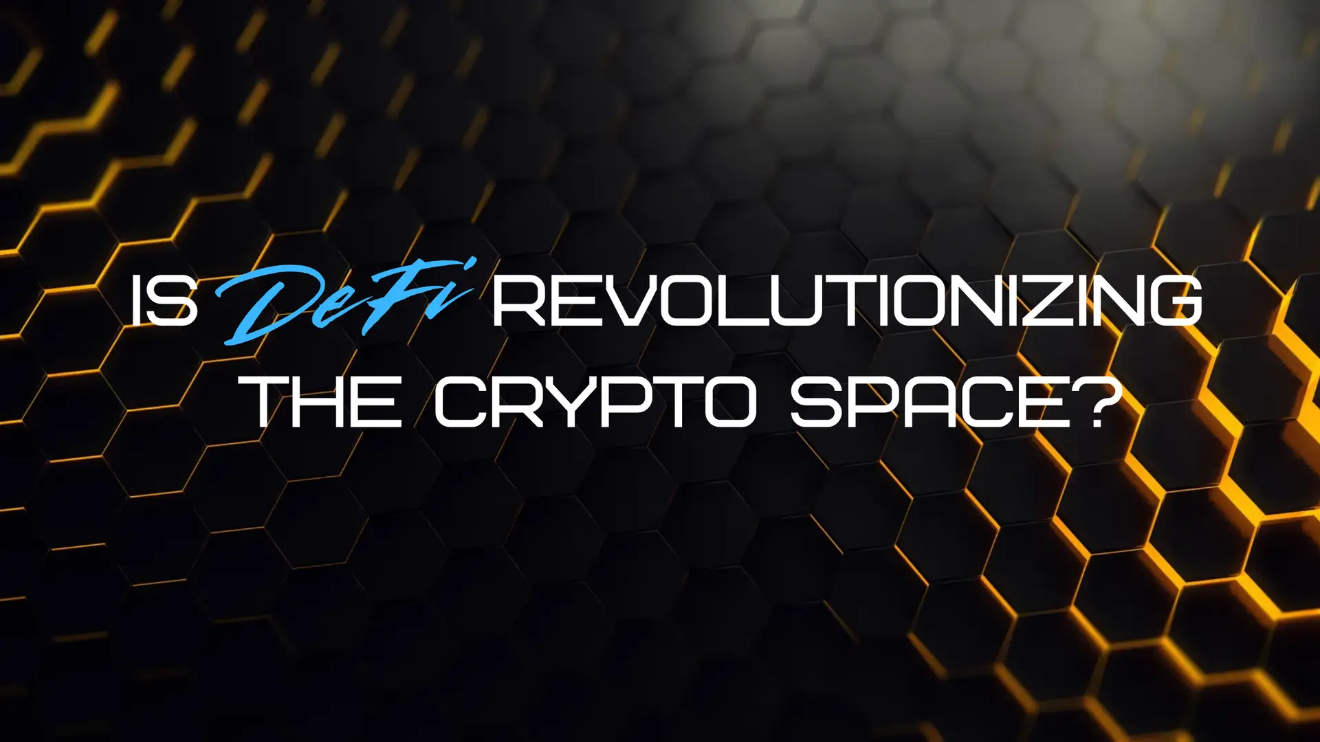 Decentralized Finance